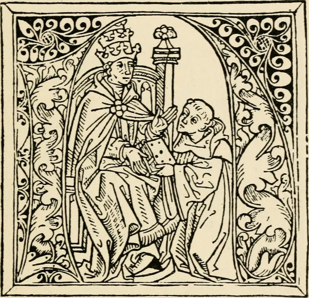 An illustration from Old picture books; with other essays on bookish subjects, 1902, leaf 138