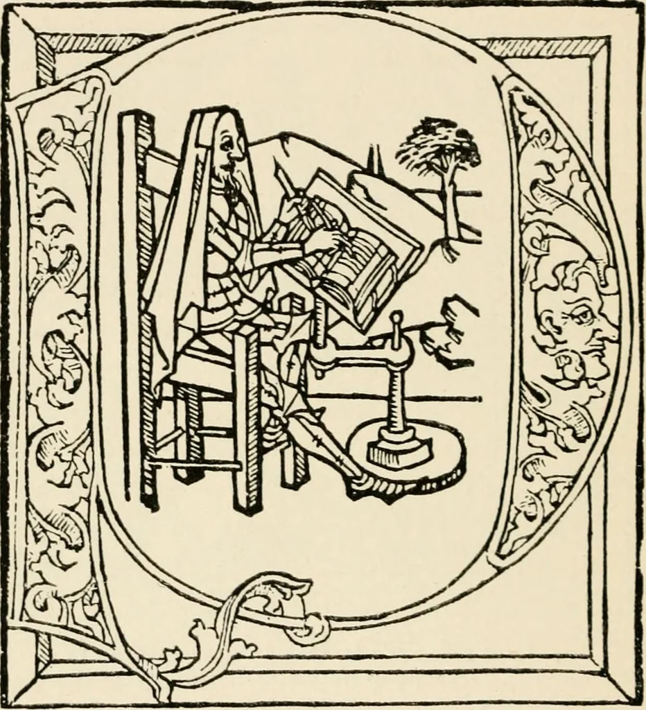 An illustration from Old picture books; with other essays on bookish subjects, 1902, leaf 139