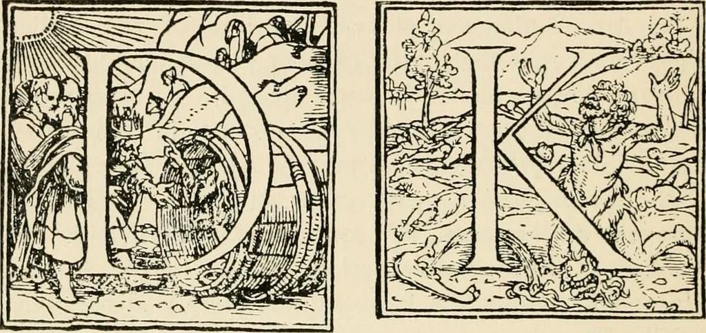 An illustration from Old picture books; with other essays on bookish subjects, 1902, leaf 149