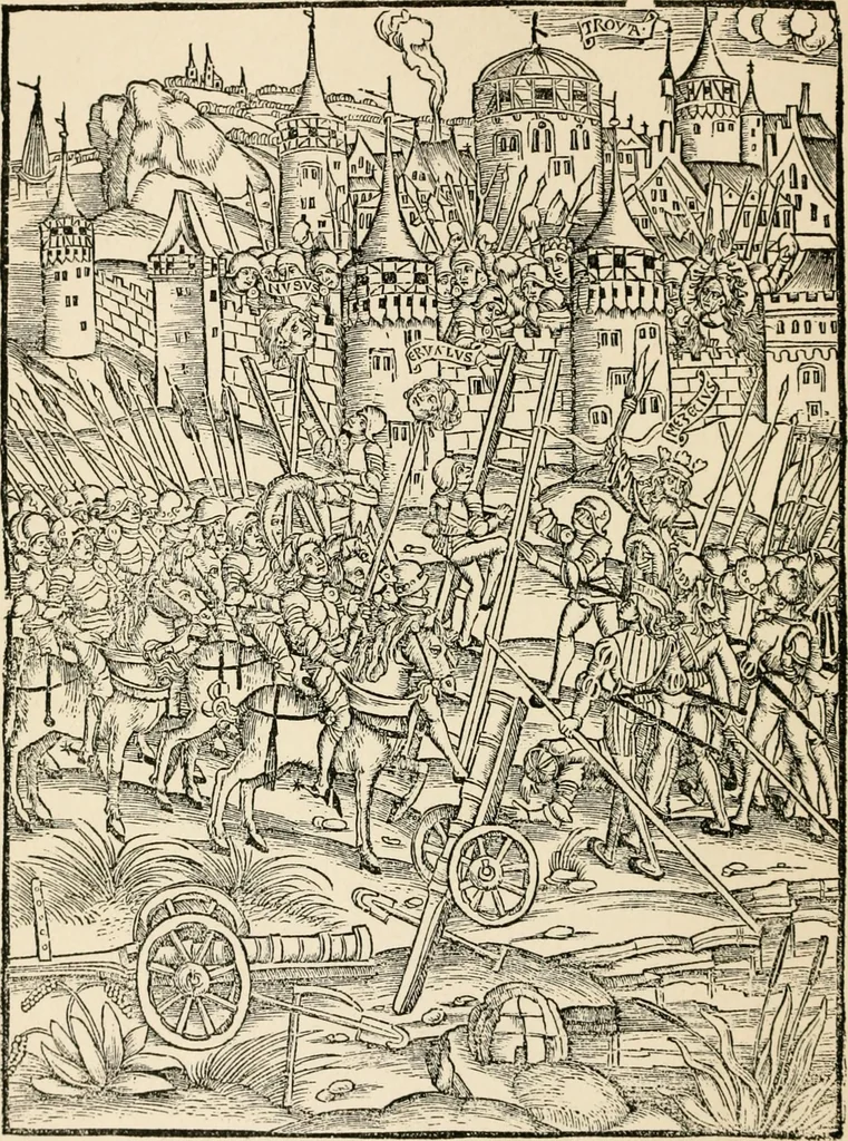 An illustration from Old picture books; with other essays on bookish subjects, 1902, leaf 15