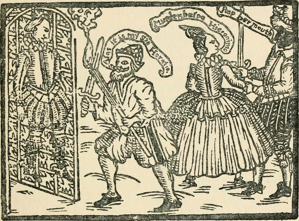 An illustration from Old picture books; with other essays on bookish subjects, 1902, leaf 200