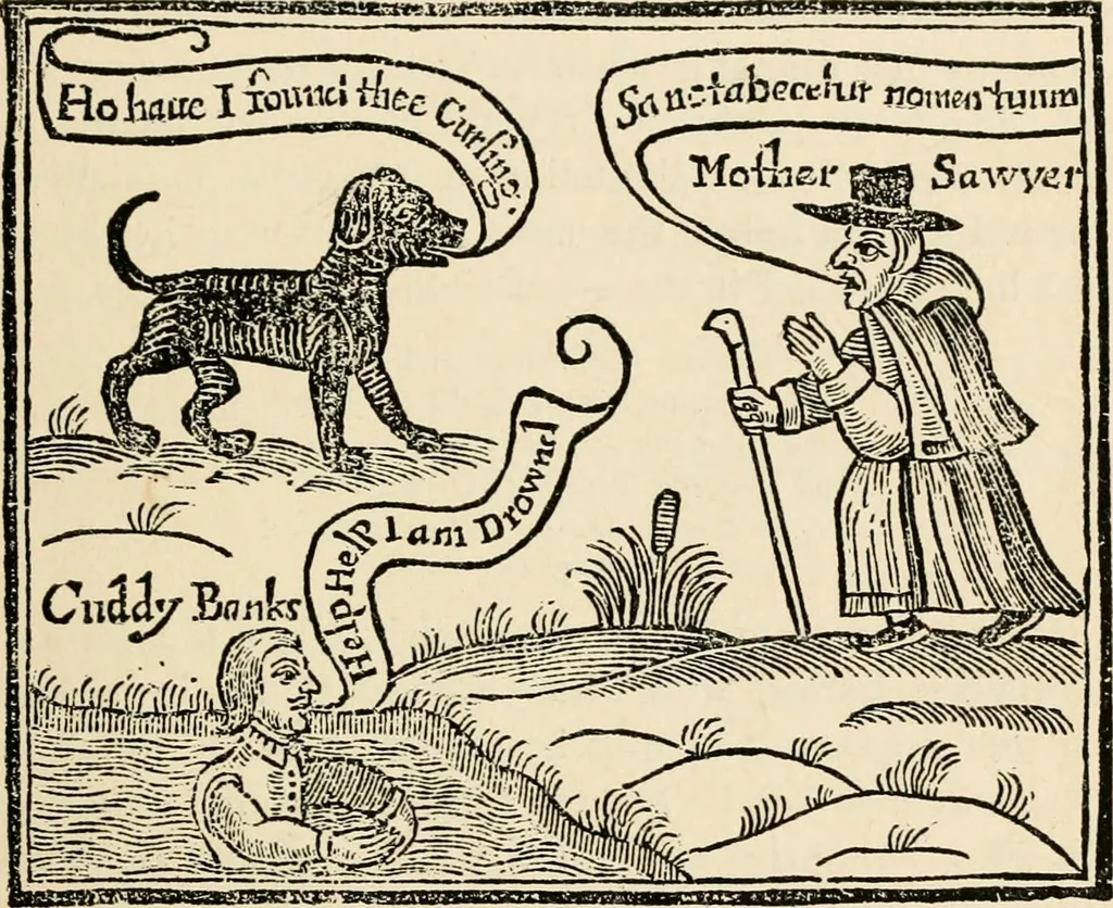 An illustration from Old picture books; with other essays on bookish subjects, 1902, leaf 210