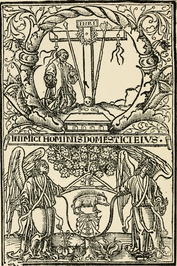 An illustration from Old picture books; with other essays on bookish subjects, 1902, leaf 243