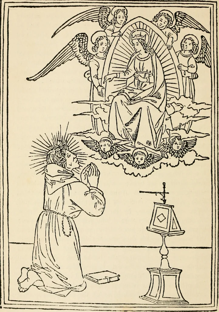 An illustration from Old picture books; with other essays on bookish subjects, 1902, leaf 29