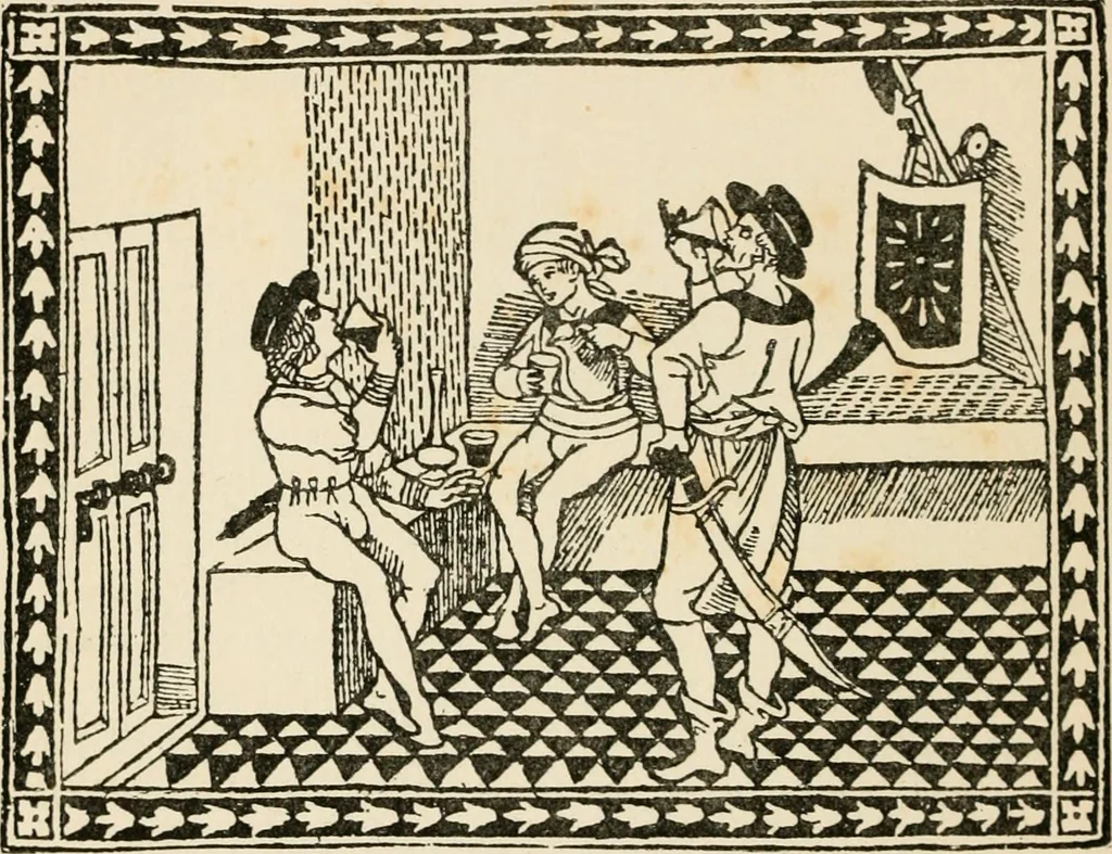 An illustration from Old picture books; with other essays on bookish subjects, 1902, leaf 41