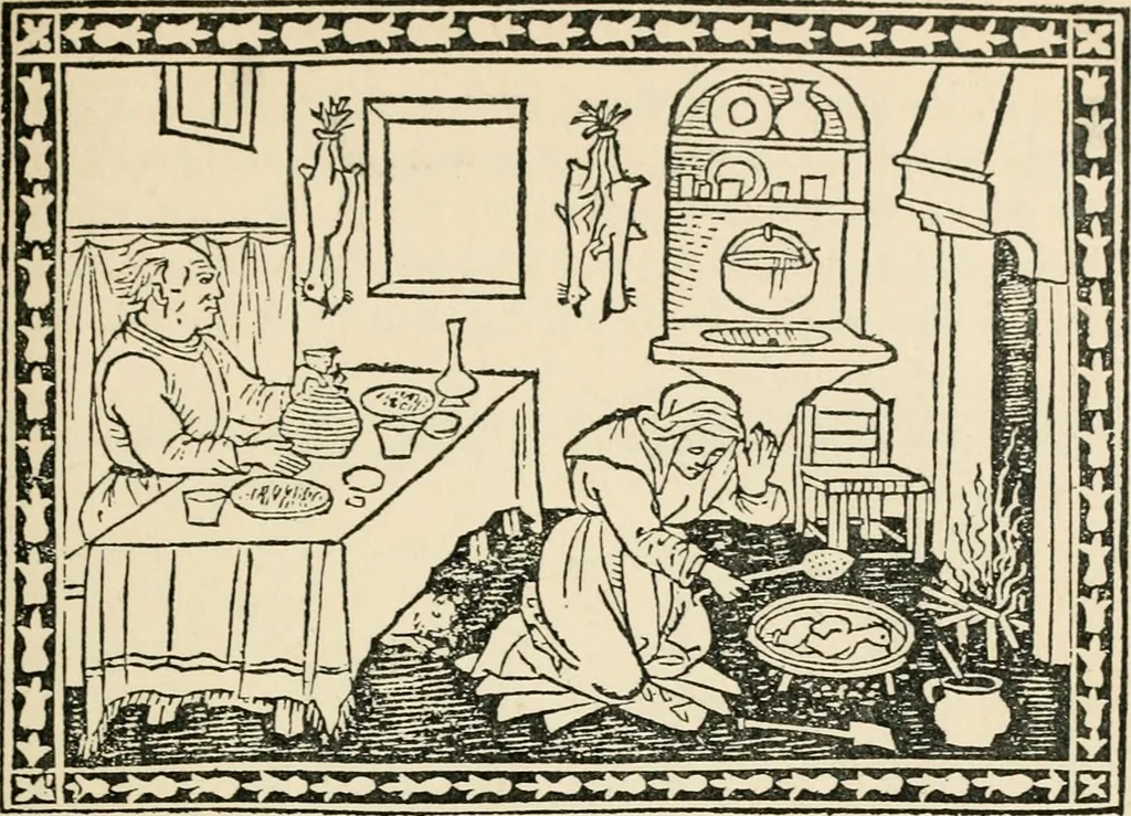 An illustration from Old picture books; with other essays on bookish subjects, 1902, leaf 46