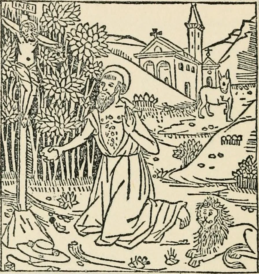 An illustration from Old picture books; with other essays on bookish subjects, 1902, leaf 63
