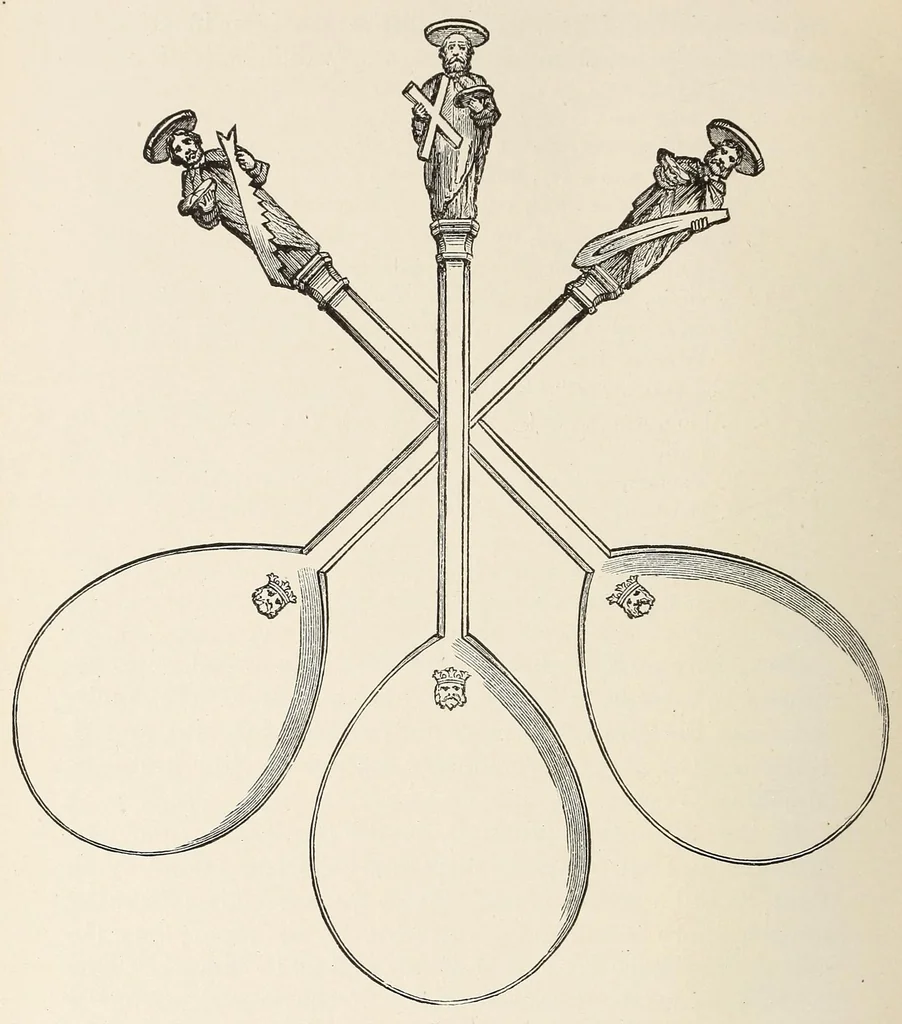 An illustration from Old plate, ecclesiastical, decorative, and domestic; its makers and marks, 1888, leaf 110