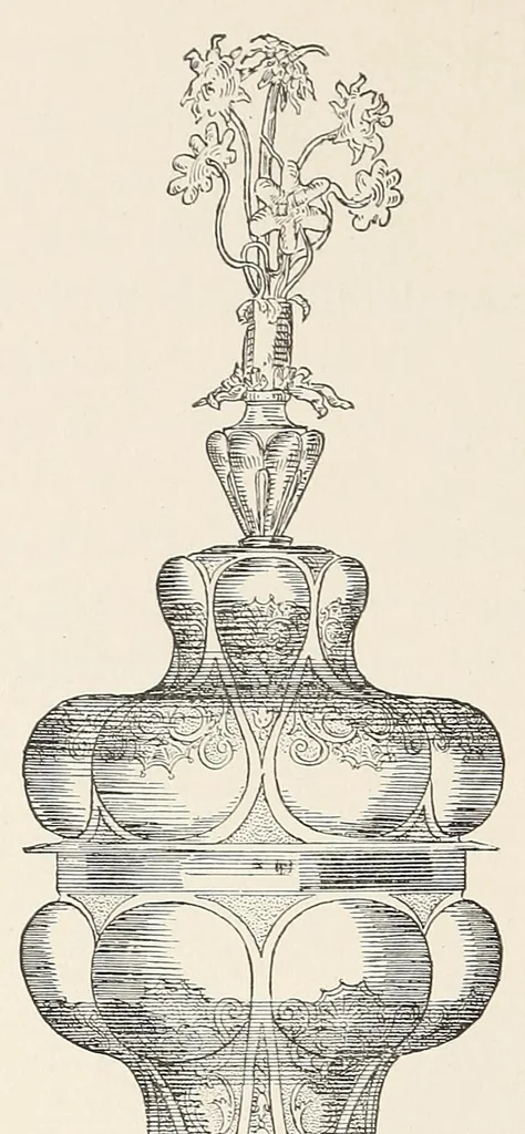 An illustration from Old plate, ecclesiastical, decorative, and domestic; its makers and marks, 1888, leaf 138