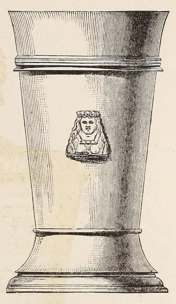 An illustration from Old plate, ecclesiastical, decorative, and domestic; its makers and marks, 1888, leaf 149
