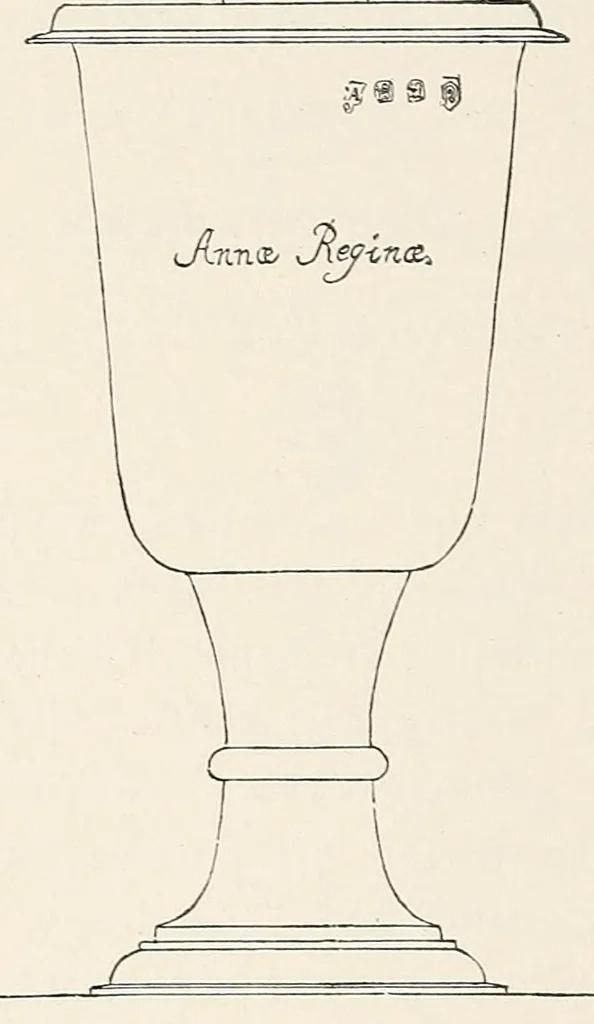 An illustration from Old plate, ecclesiastical, decorative, and domestic; its makers and marks, 1888, leaf 176
