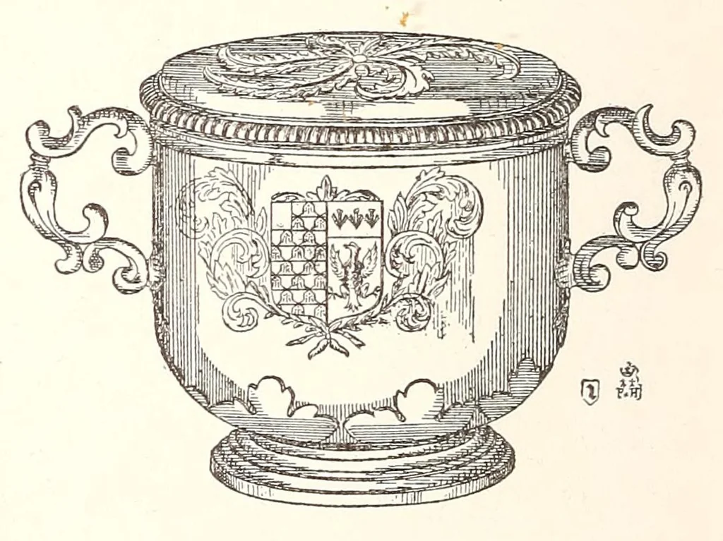 An illustration from Old plate, its makers & marks, 1903, leaf 130