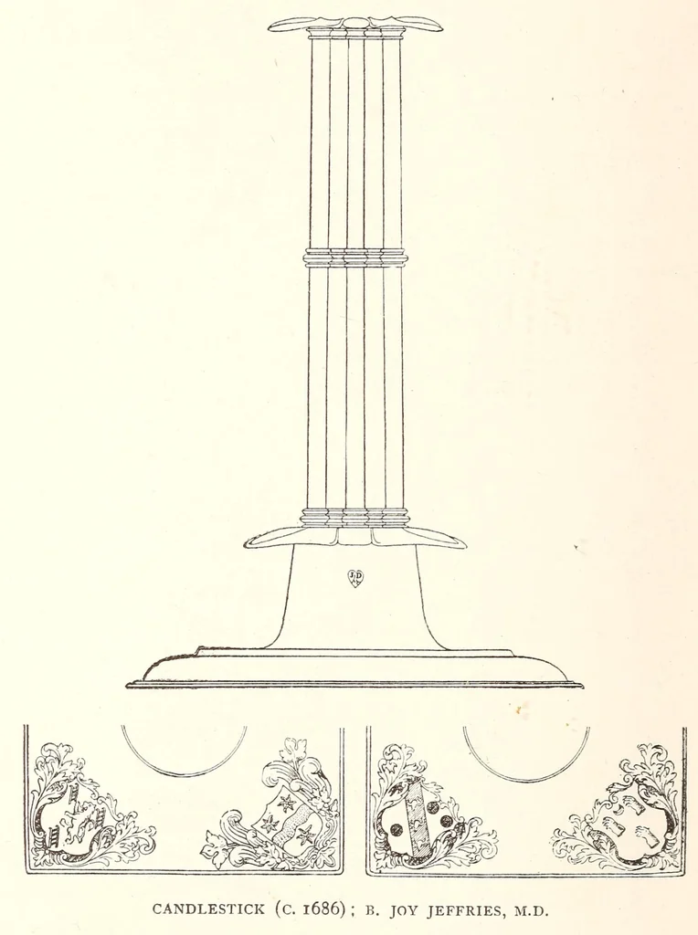 An illustration from Old plate, its makers & marks, 1903, leaf 154