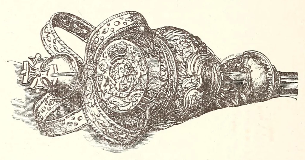 An illustration from Old plate, its makers & marks, 1903, leaf 166