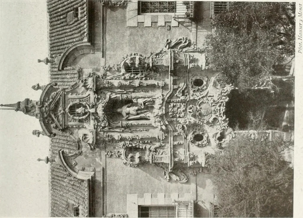 An illustration from Old Spain, 1921, leaf 118