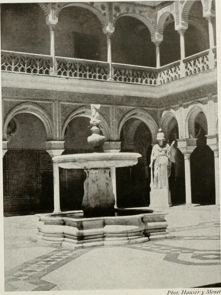 An illustration from Old Spain, 1921, leaf 127