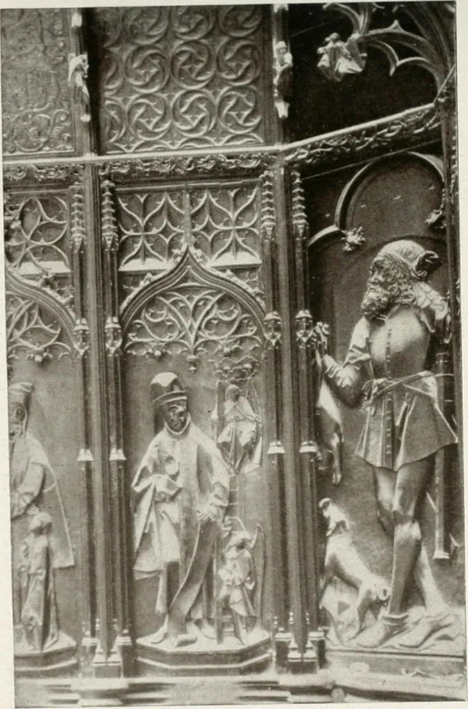 An illustration from Old Spain, 1921, leaf 136