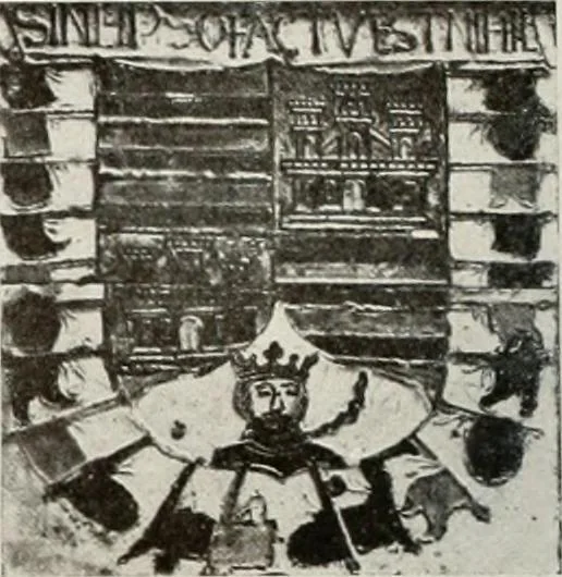 An illustration from Old Spain, 1921, leaf 183