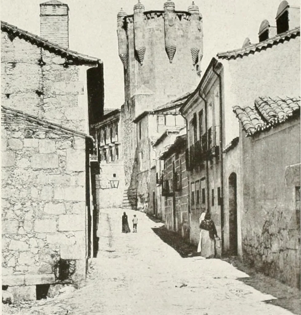 An illustration from Old Spain, 1921, leaf 54
