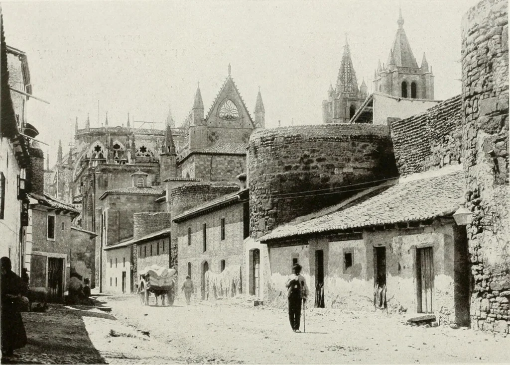 An illustration from Old Spain, 1921, leaf 55