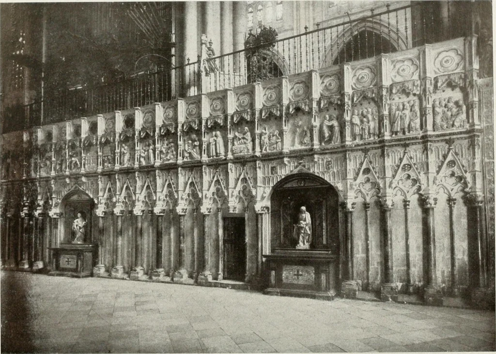 An illustration from Old Spain, 1921, leaf 85