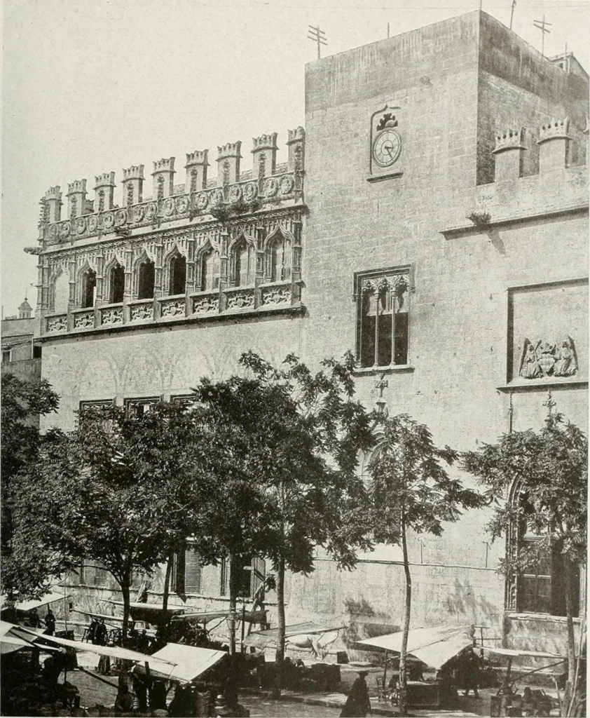 An illustration from Old Spain, 1921, leaf 90