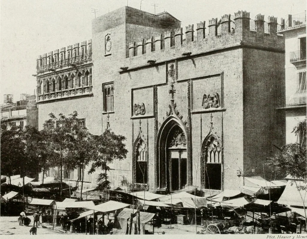 An illustration from Old Spain, 1921, leaf 91