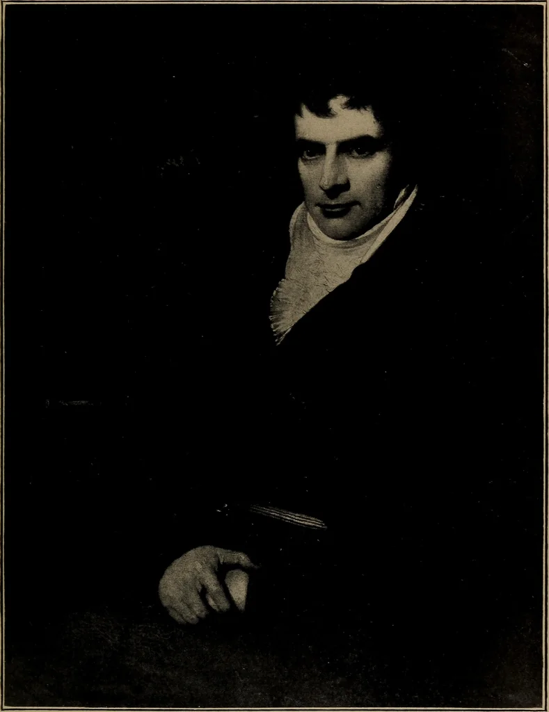 An illustration from Old steamboat days on the Hudson River : tales and reminiscences of the stirring times that followed the introduction of steam navigation, 1907, leaf 28