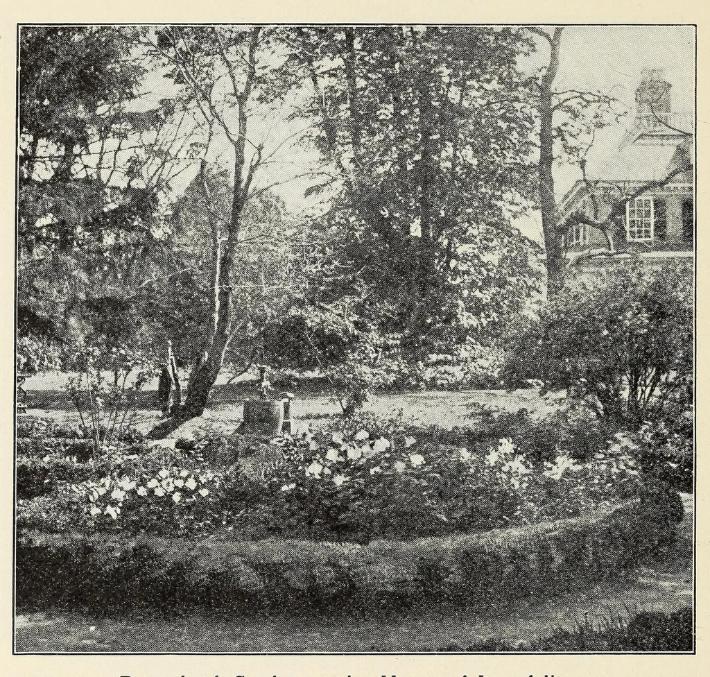 An illustration from Old time gardens, newly set forth, 1901, leaf 206