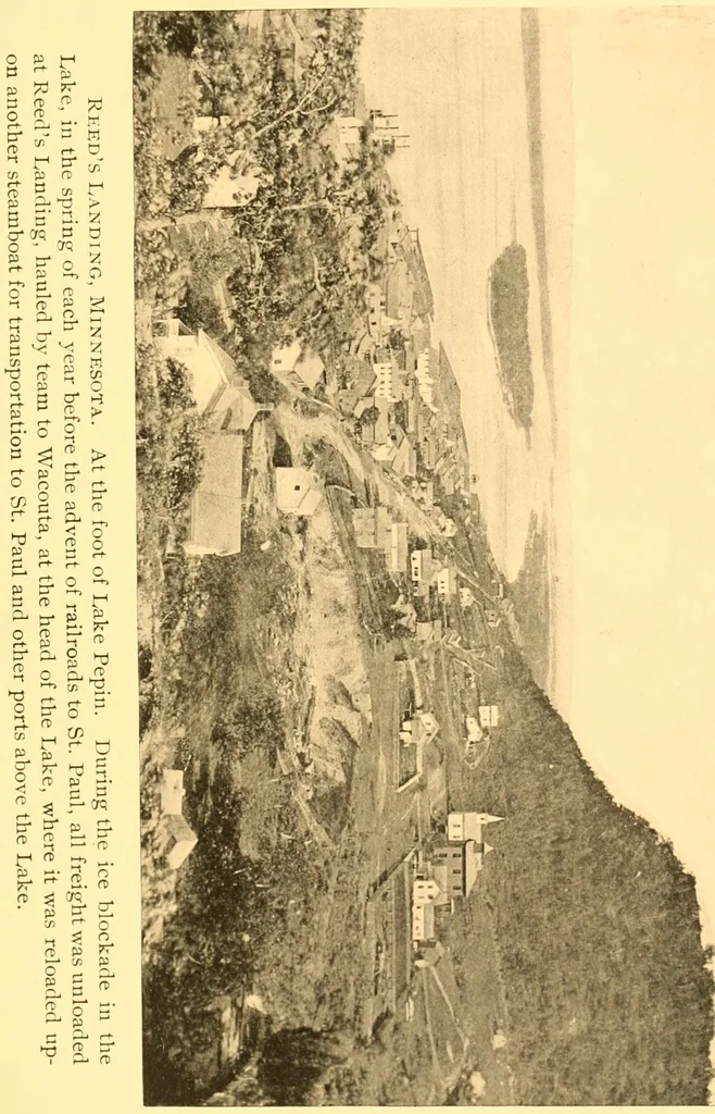 An illustration from Old times on the upper Mississippi : the recollections of a steamboat pilot from 1854 to 1863, 1909, leaf 244