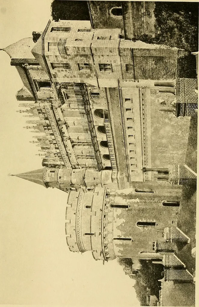 An illustration from Old Touraine; the life and history of the famous chateâux, 1900, leaf 124
