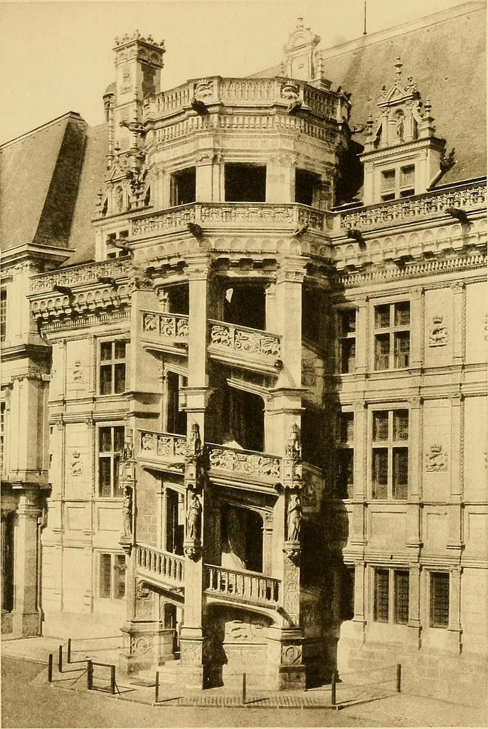 An illustration from Old Touraine; the life and history of the famous chateâux, 1900, leaf 166
