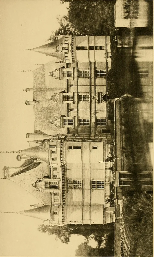 An illustration from Old Touraine; the life and history of the famous chateâux, 1900, leaf 292