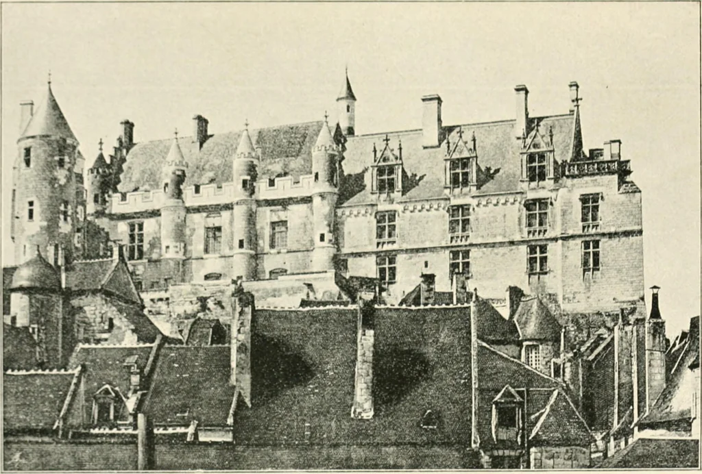 An illustration from Old Touraine; the life and history of the famous chateaux of France, 1893, leaf 162