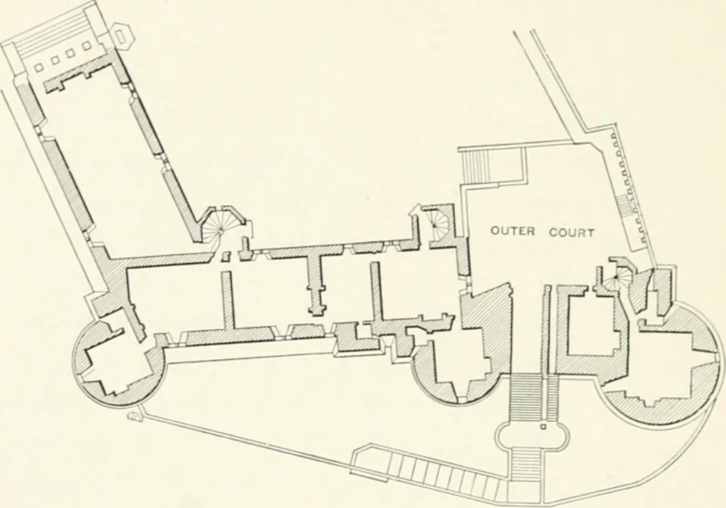 An illustration from Old Touraine; the life and history of the famous chateaux of France, 1893, leaf 199