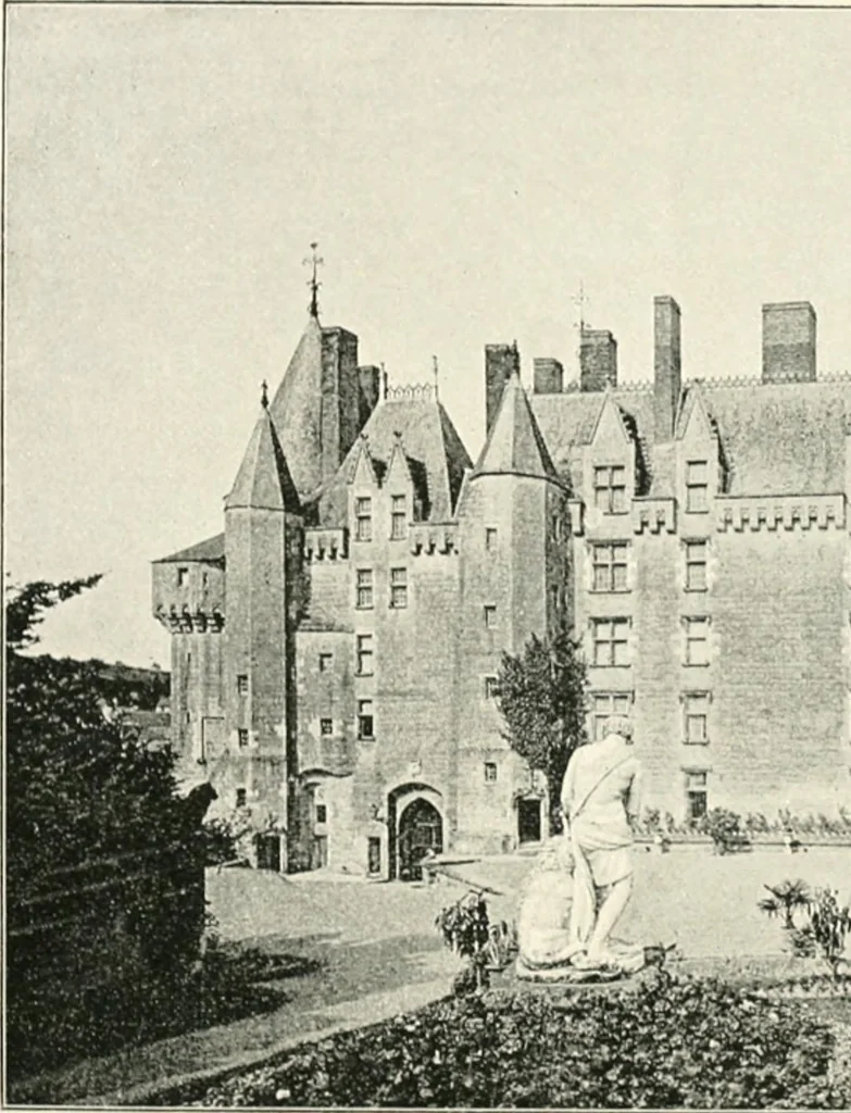 An illustration from Old Touraine; the life and history of the famous chateaux of France, 1893, leaf 217