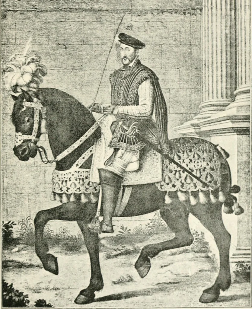 An illustration from Old Touraine; the life and history of the famous chateaux of France, 1893, leaf 296