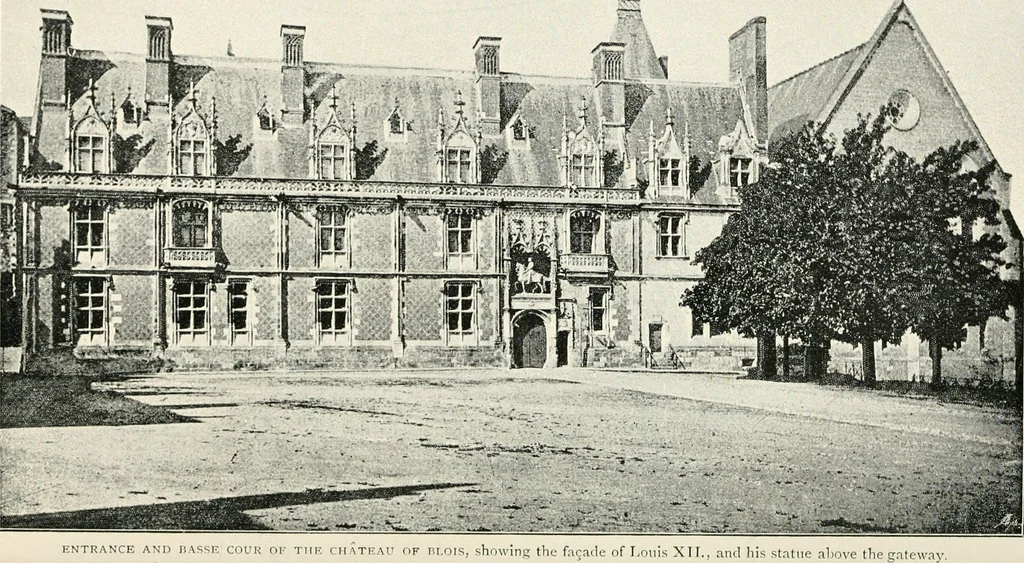 An illustration from Old Touraine; the life and history of the famous chateaux of France, 1893, leaf 129