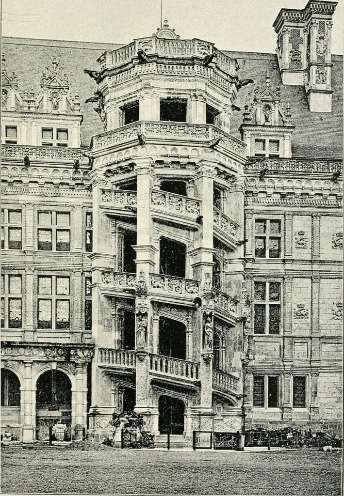 An illustration from Old Touraine; the life and history of the famous chateaux of France, 1893, leaf 184