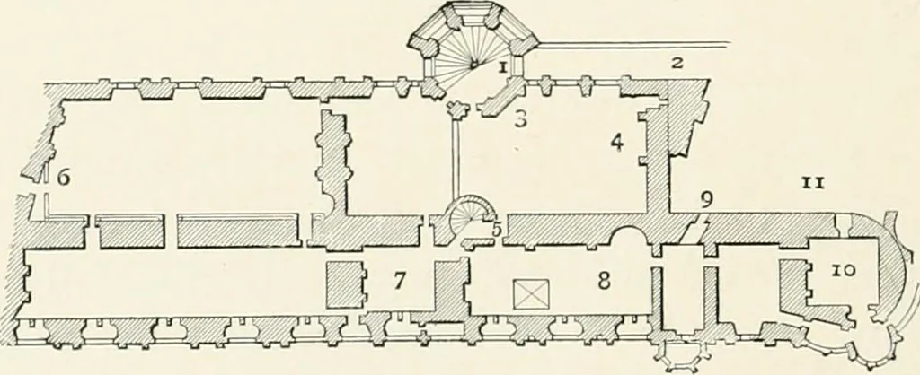 An illustration from Old Touraine; the life and history of the famous chateaux of France, 1893, leaf 187