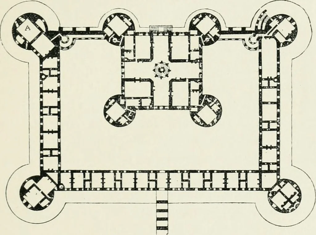 An illustration from Old Touraine; the life and history of the famous chateaux of France, 1893, leaf 208