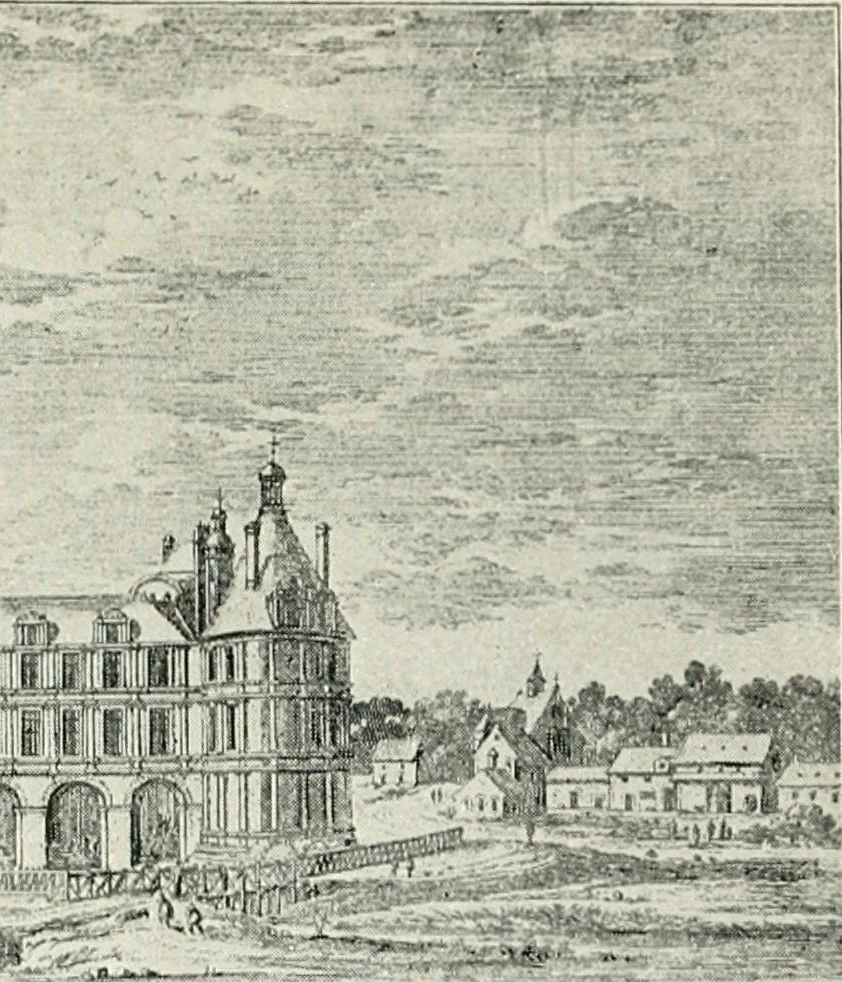 An illustration from Old Touraine; the life and history of the famous chateaux of France, 1893, leaf 210