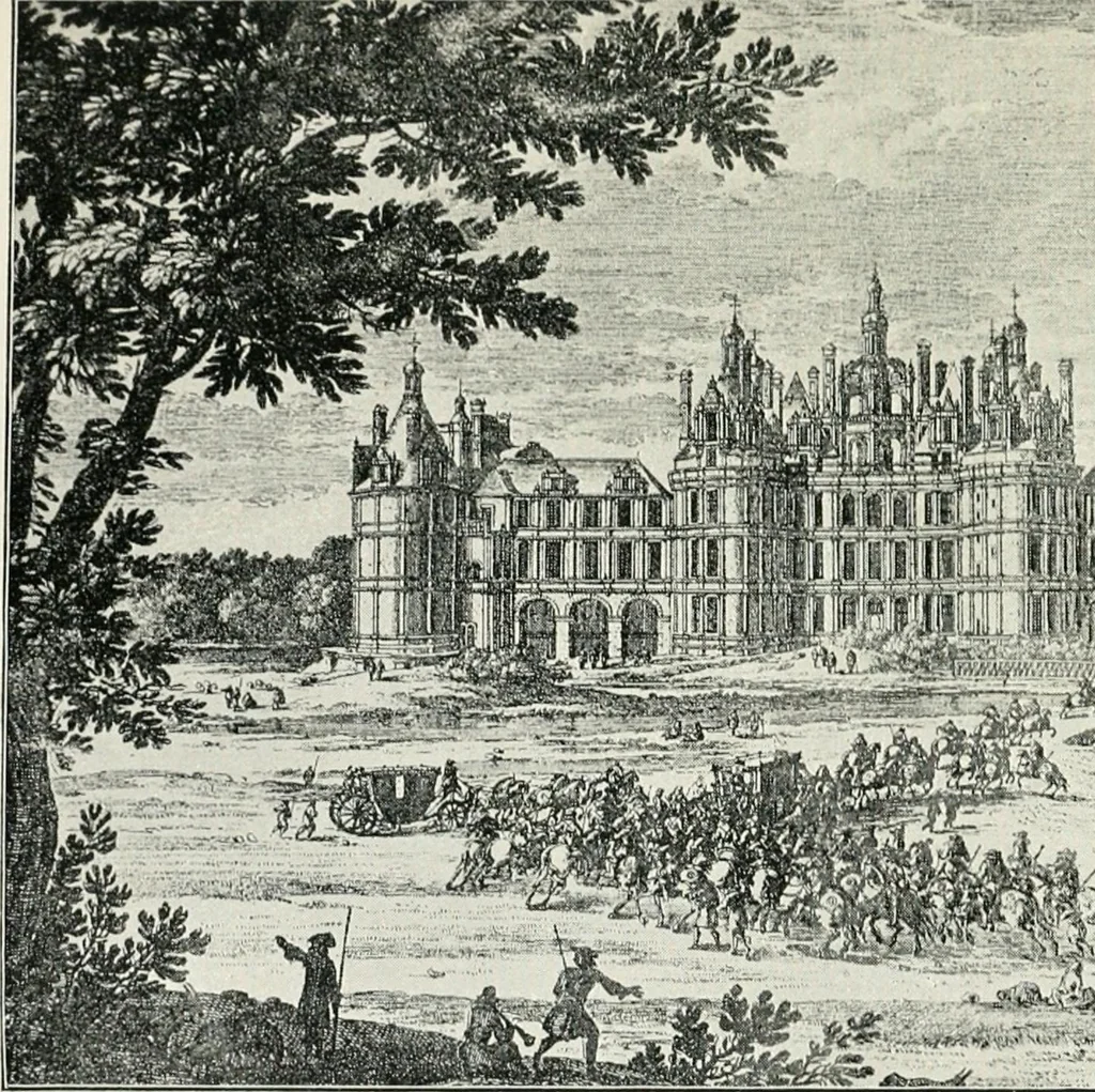 An illustration from Old Touraine; the life and history of the famous chateaux of France, 1893, leaf 210
