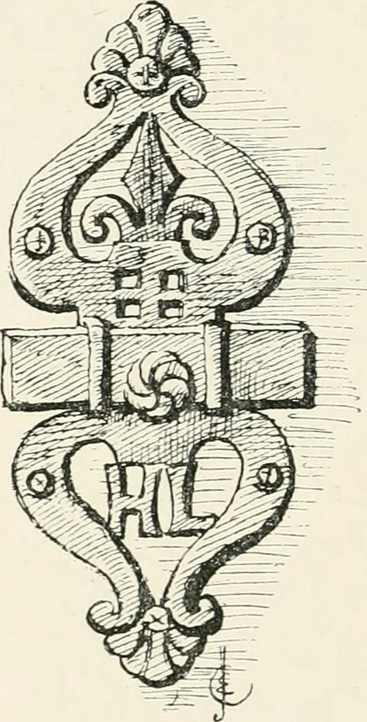 An illustration from Old Touraine; the life and history of the famous chateaux of France, 1893, leaf 37