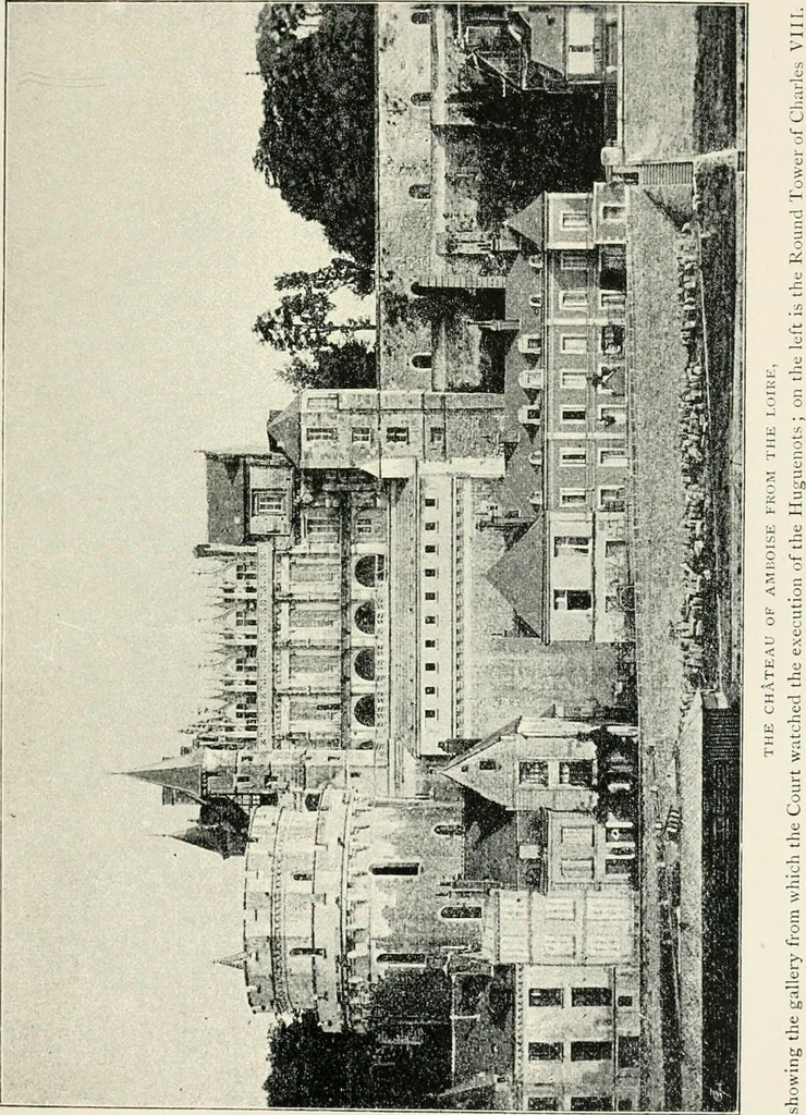 An illustration from Old Touraine; the life and history of the famous chateaux of France, 1893, leaf 96
