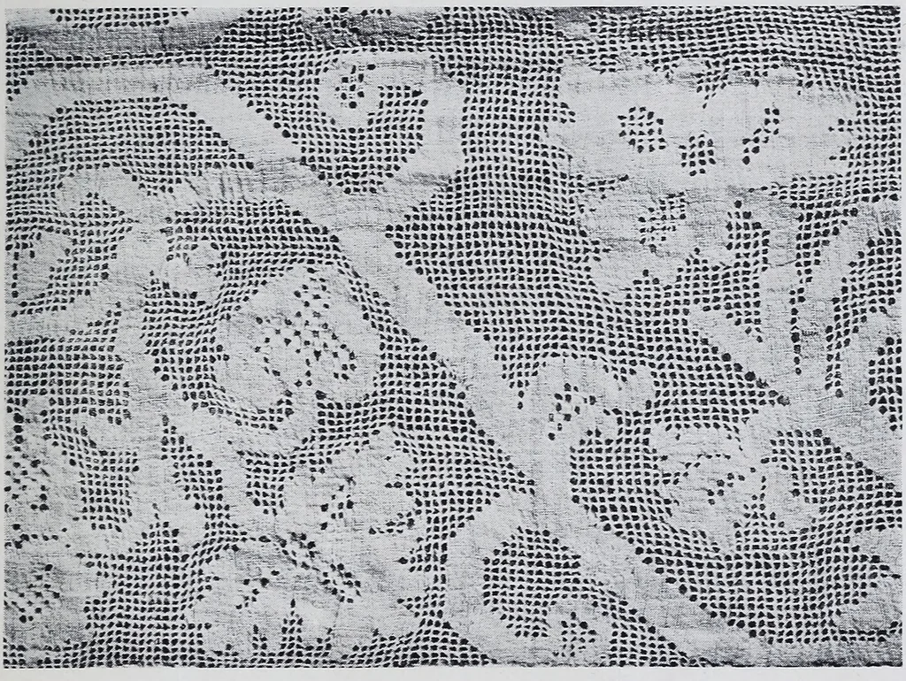 An illustration from Old world lace; or, A guide for the lace lover, 1920, leaf 16