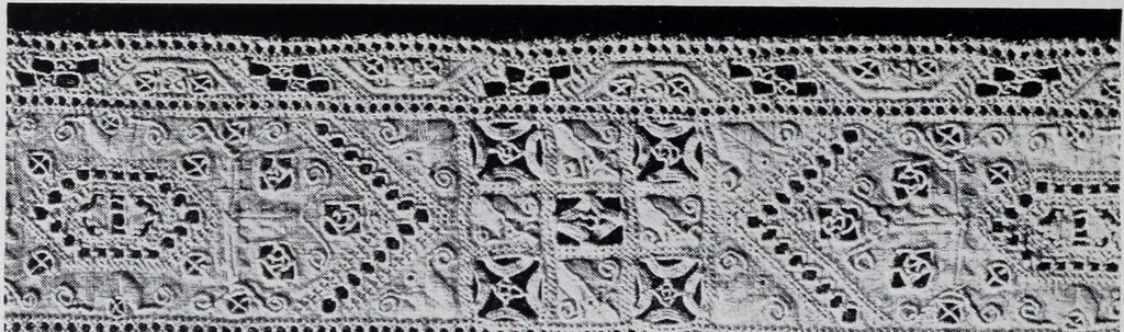 An illustration from Old world lace; or, A guide for the lace lover, 1920, leaf 17