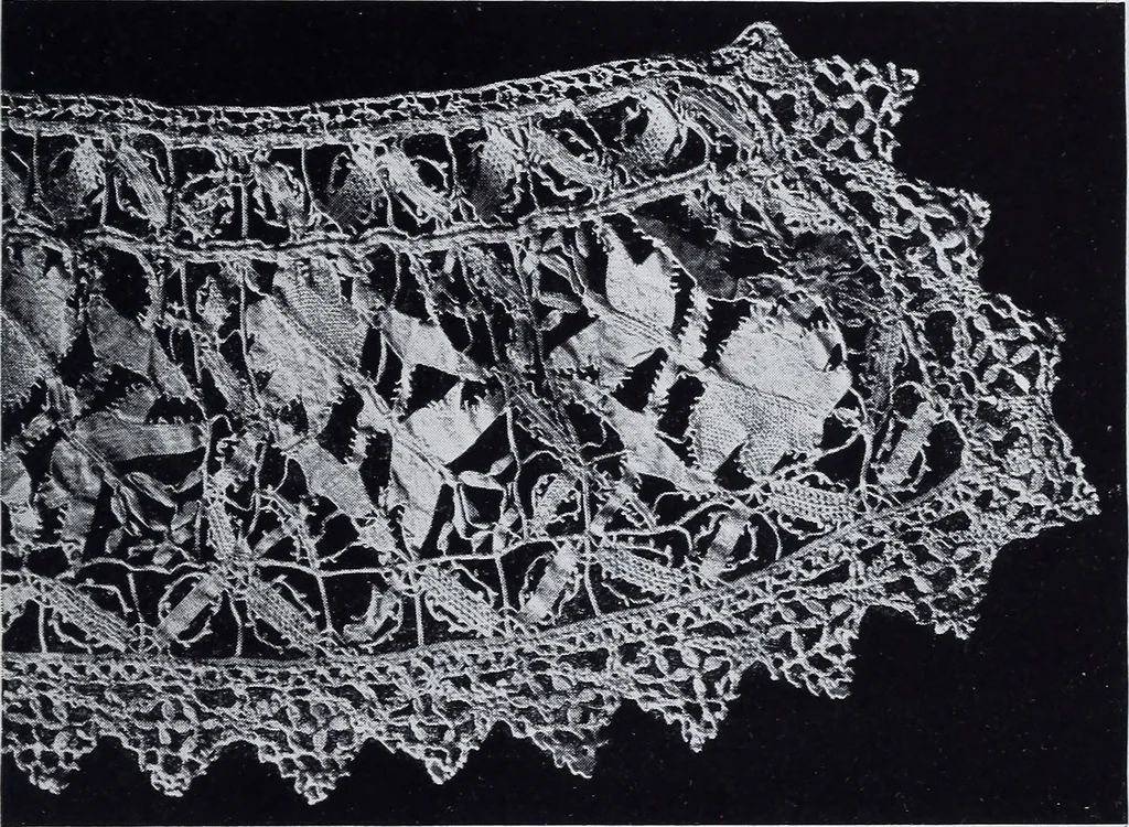 An illustration from Old world lace; or, A guide for the lace lover, 1920, leaf 18