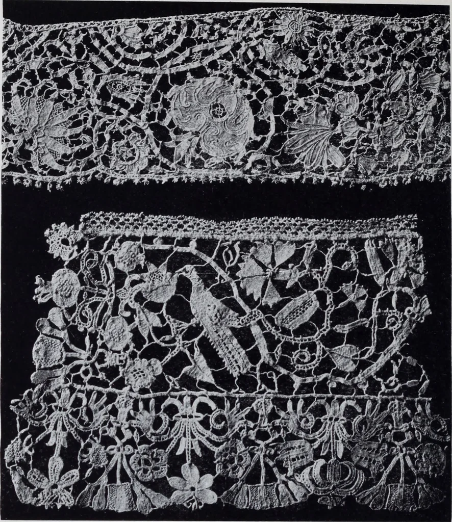 An illustration from Old world lace; or, A guide for the lace lover, 1920, leaf 19