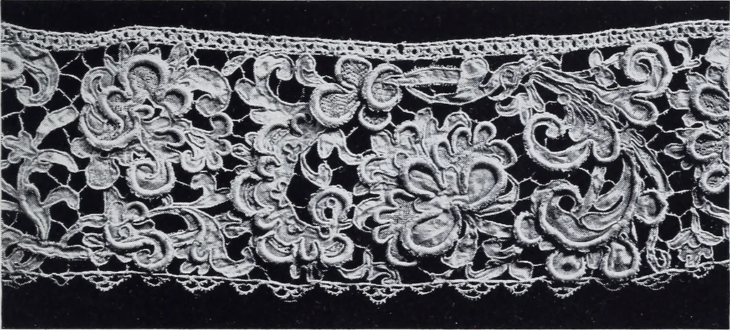 An illustration from Old world lace; or, A guide for the lace lover, 1920, leaf 20